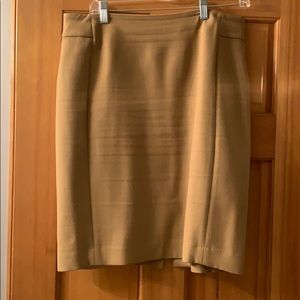 Loft Khaki skirt